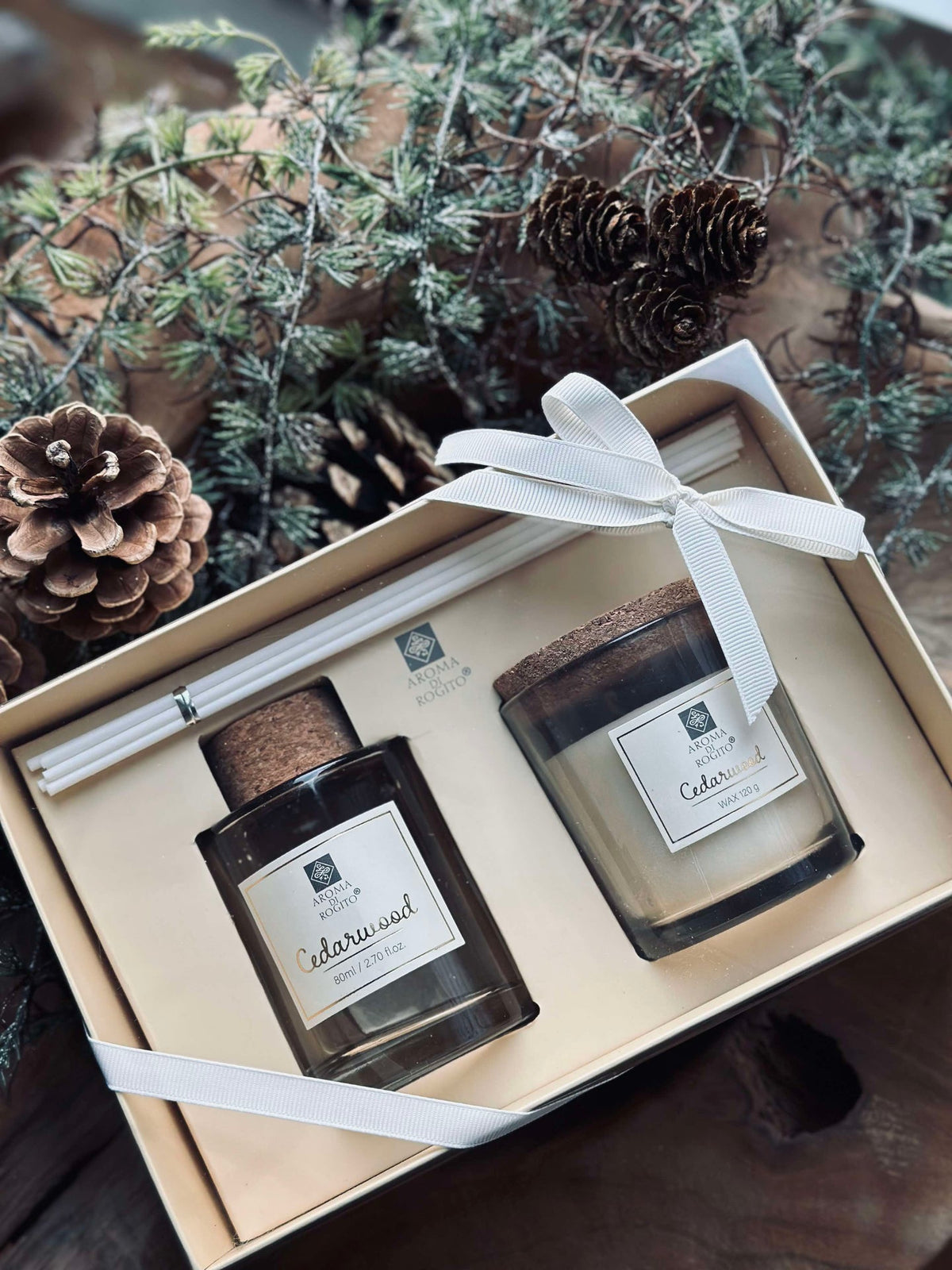 Coffret cadeau Aroma - Cedarwood