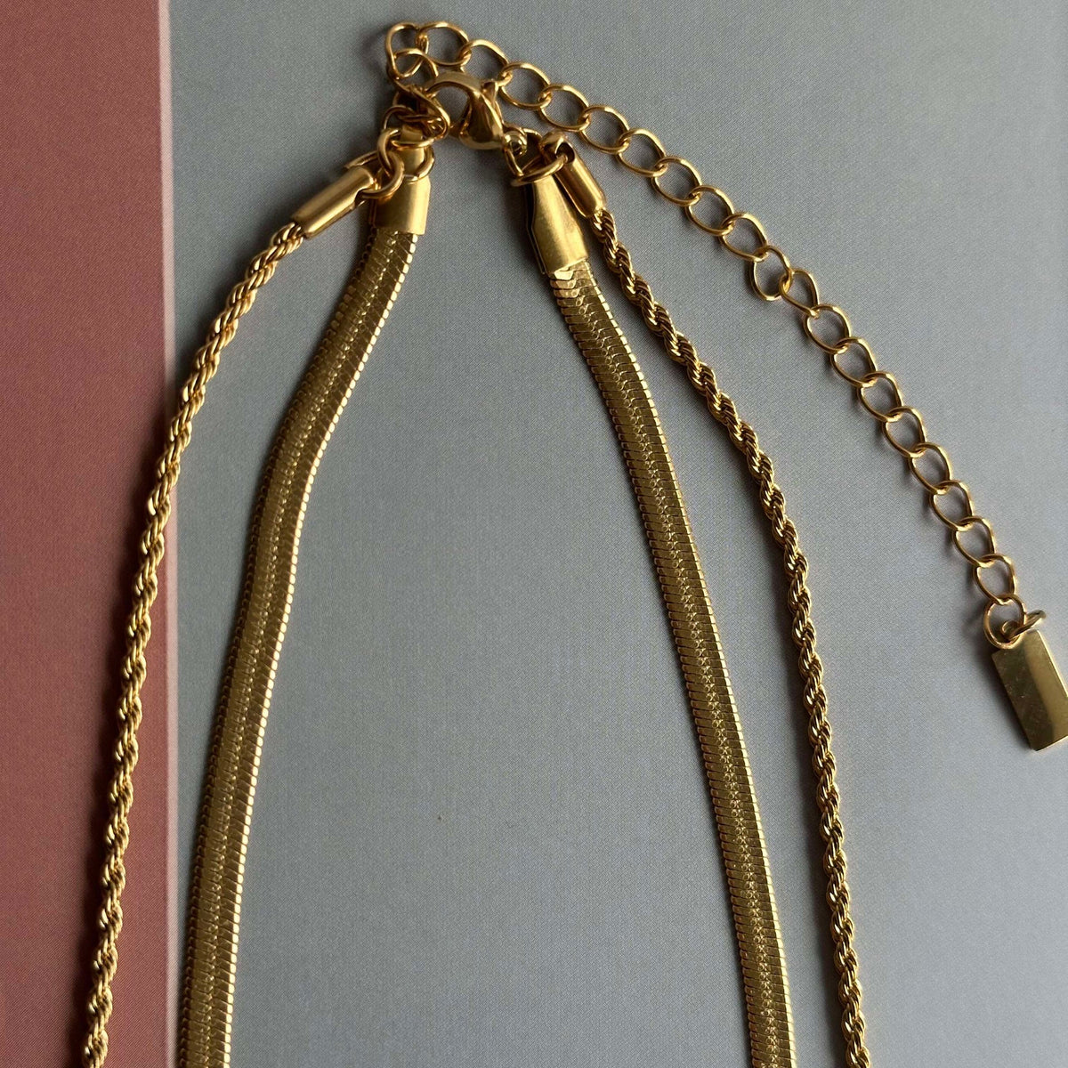 Collier Lykke plaqué or 18K