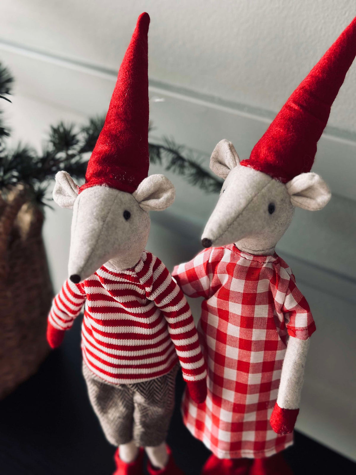 Souris de Noël 49 cm - Fille