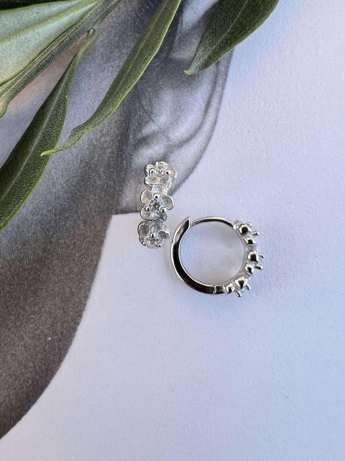 Boucles d’oreilles Mathilda argent sterling
