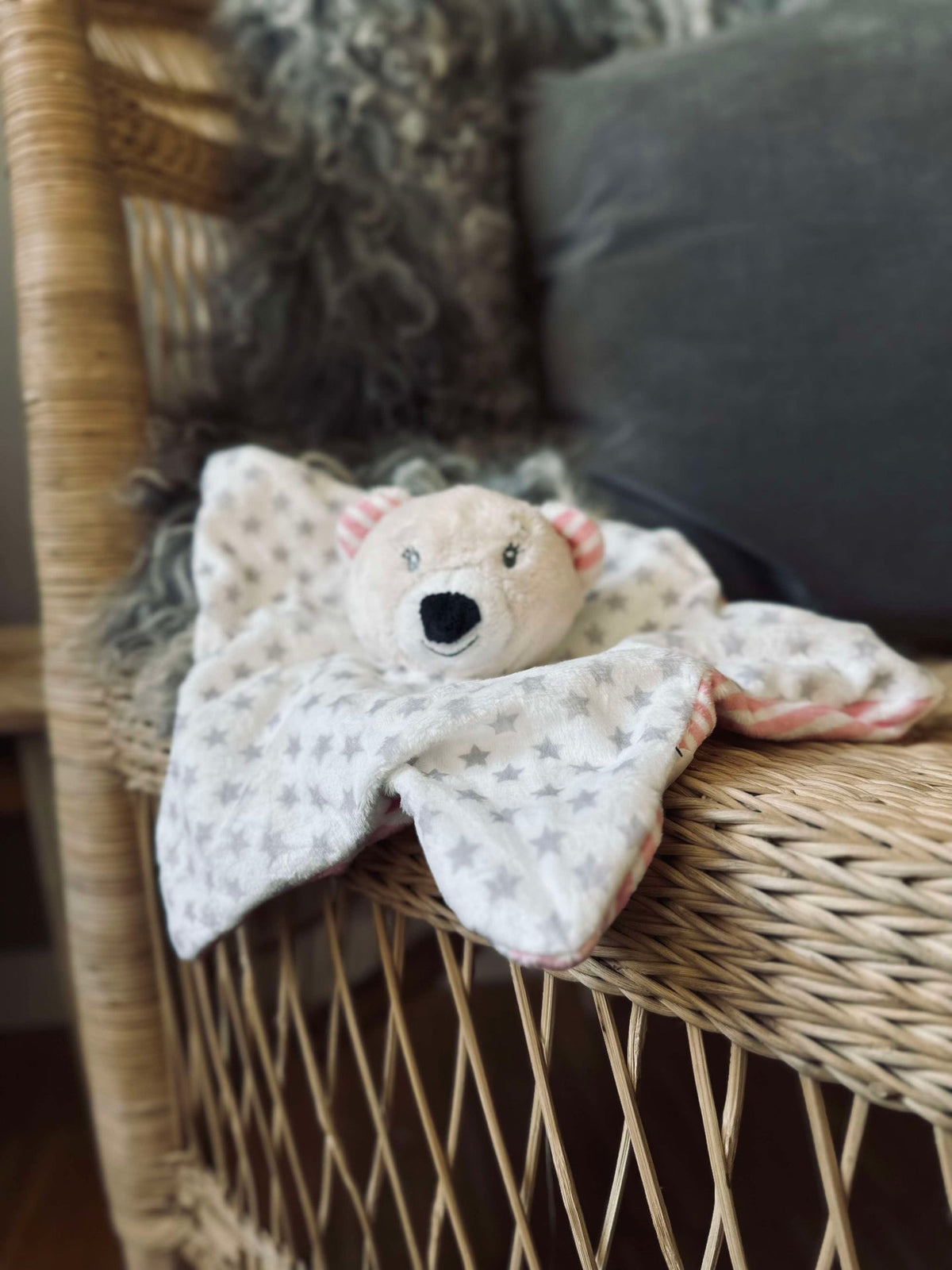 Doudou pour bébé - Rose clair