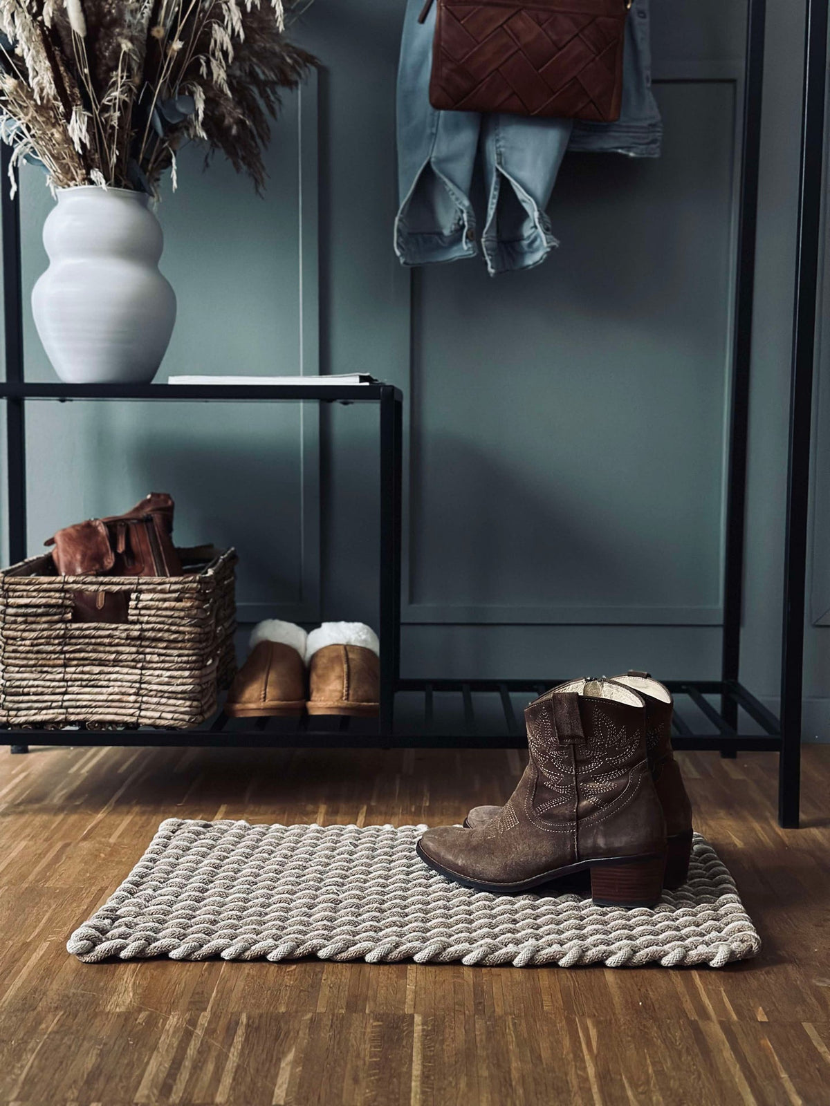 Tapis en coton tressé - Sable
