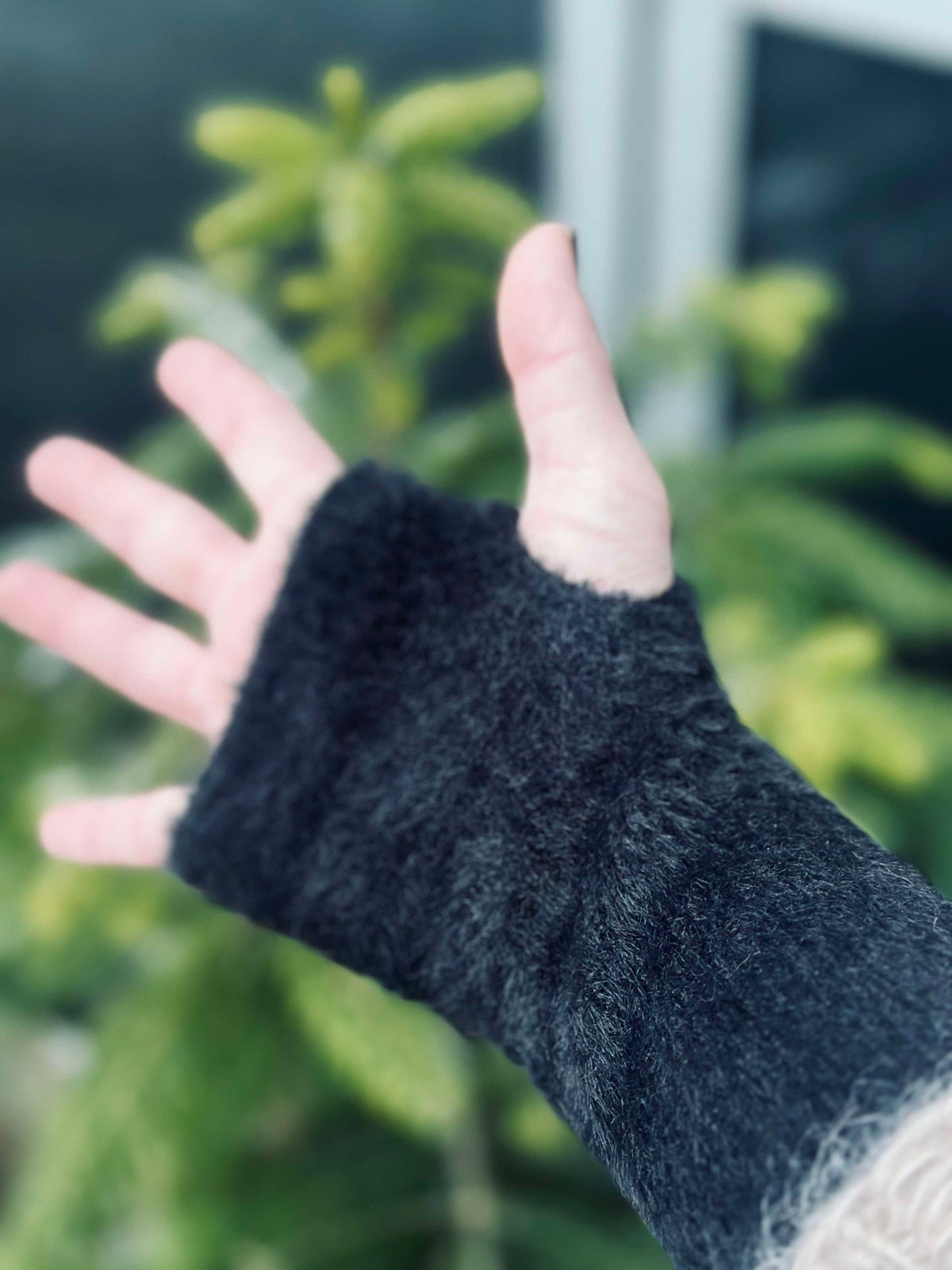 Gants - Peluche noire