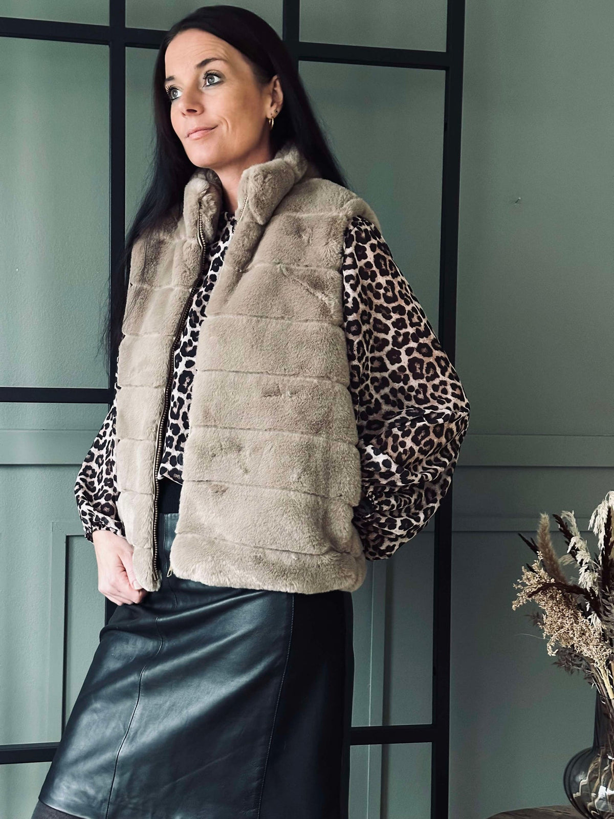 Gilet Mindy Lys beige
