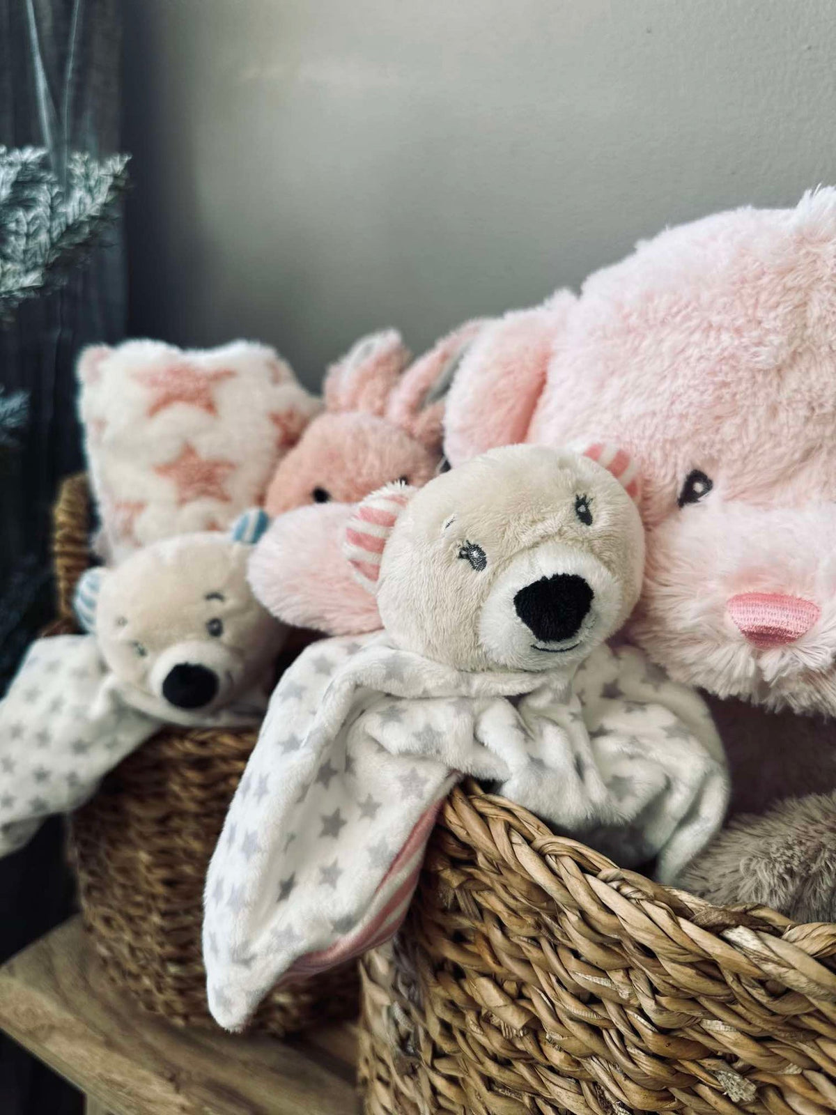 Doudou pour bébé - Rose clair