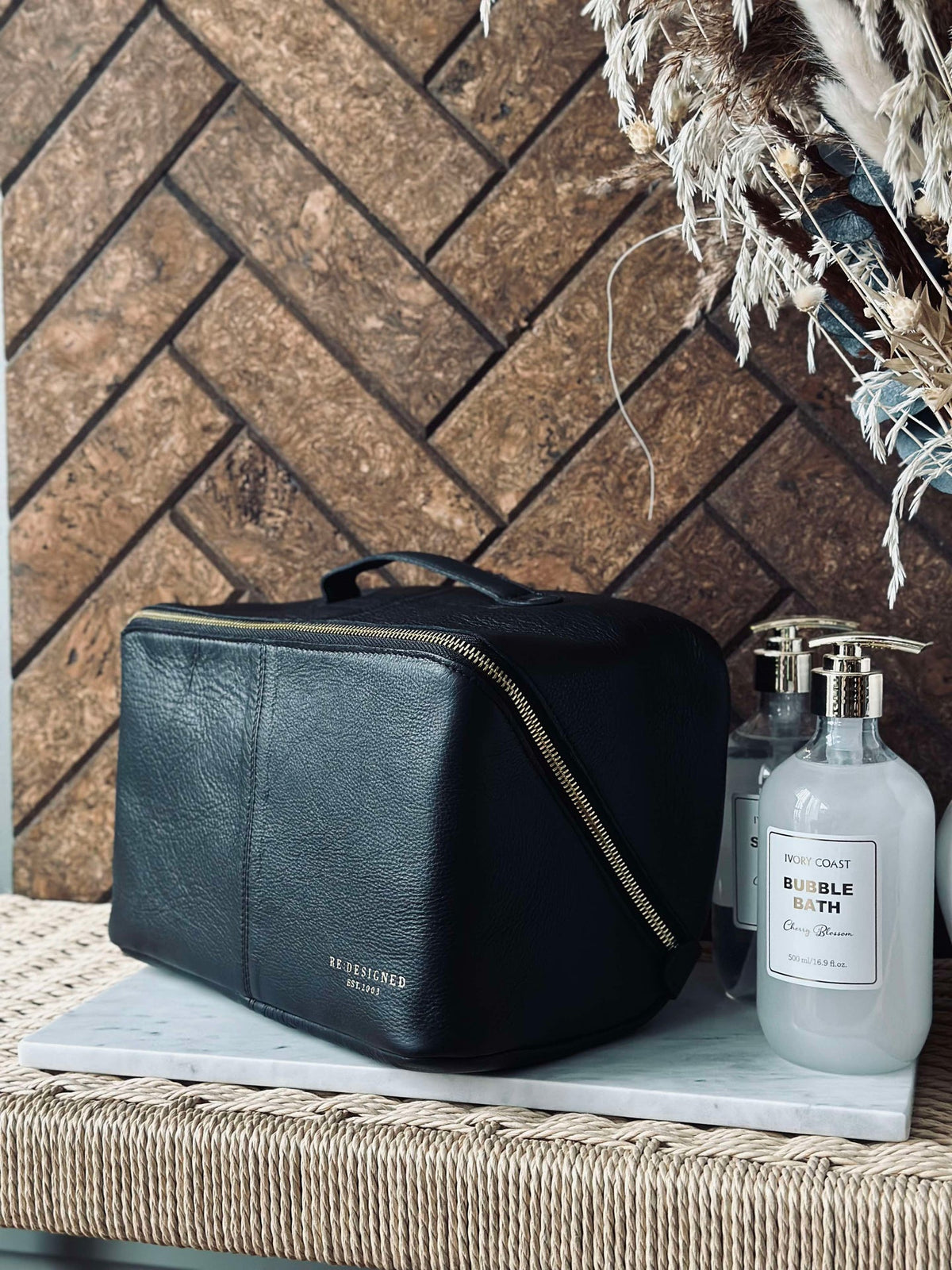 Trousse de toilette Halima Black - Large