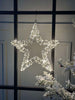 Étoile avec lumière LED - Homologuée pour intérieur et extérieur