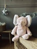 Peluche Éléphant 38 cm - Rose poudré