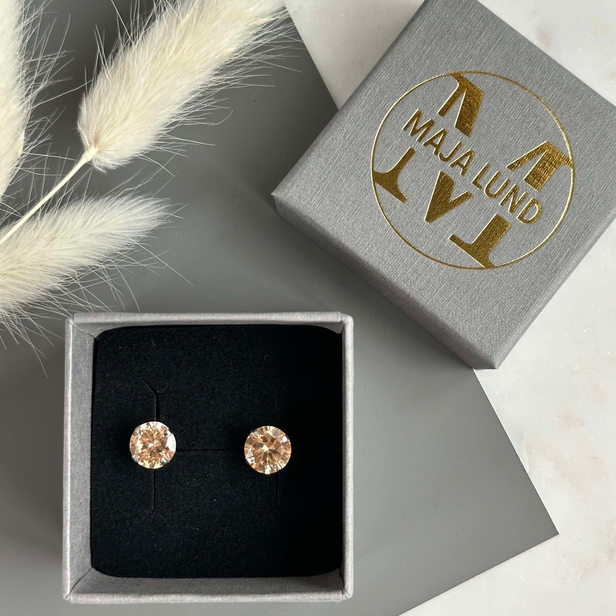 Puces d'oreilles Classic CHAMPAGNE