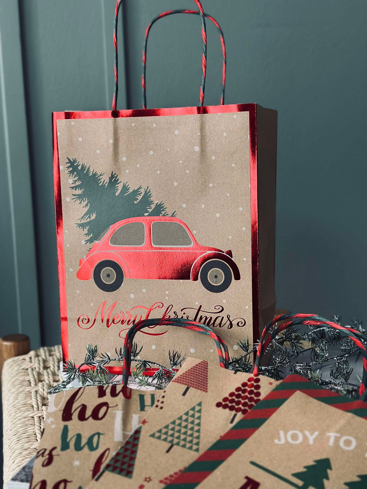 Sac cadeau Noël - 1 pièce