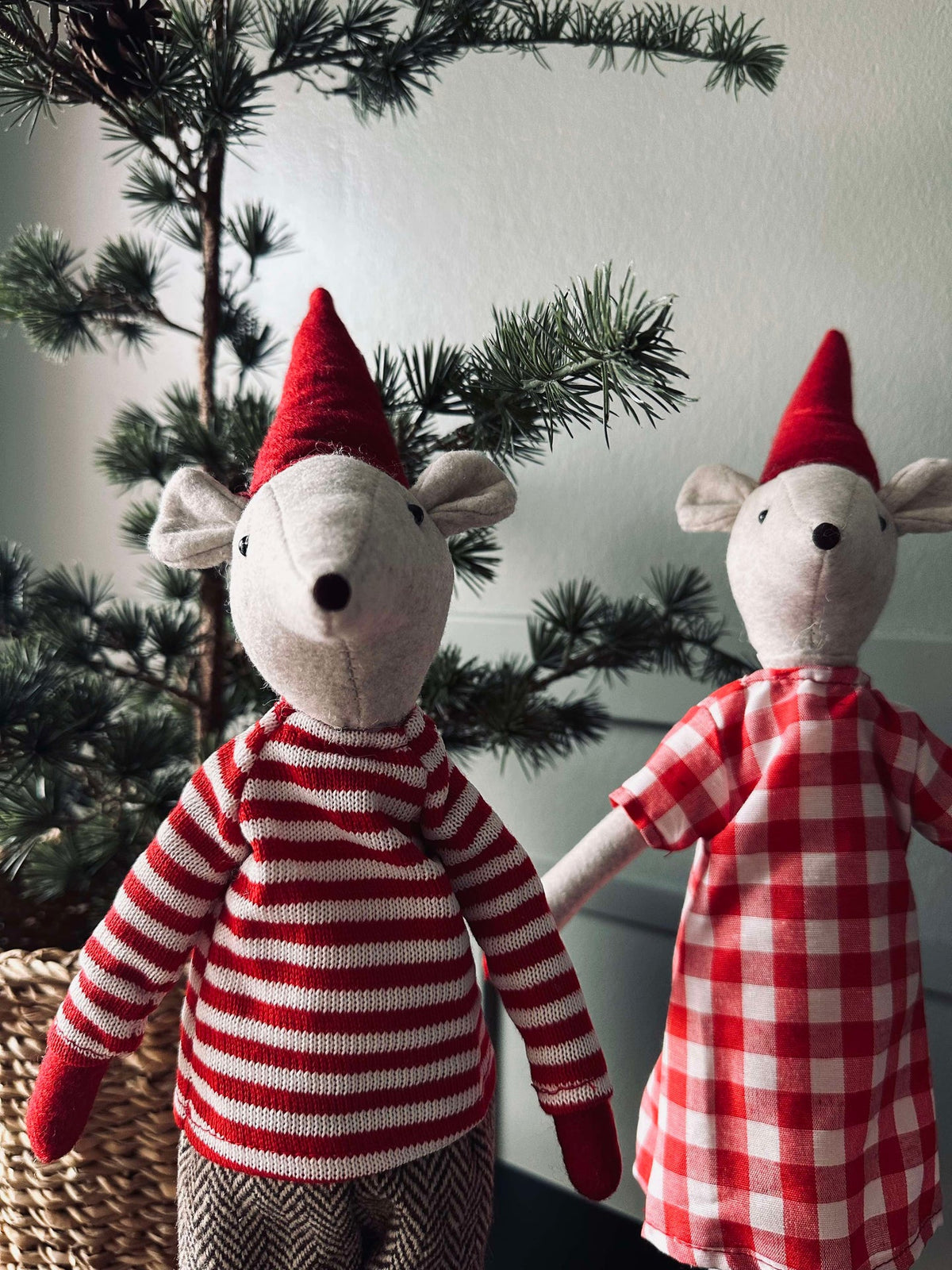 Souris de Noël 49 cm - Fille