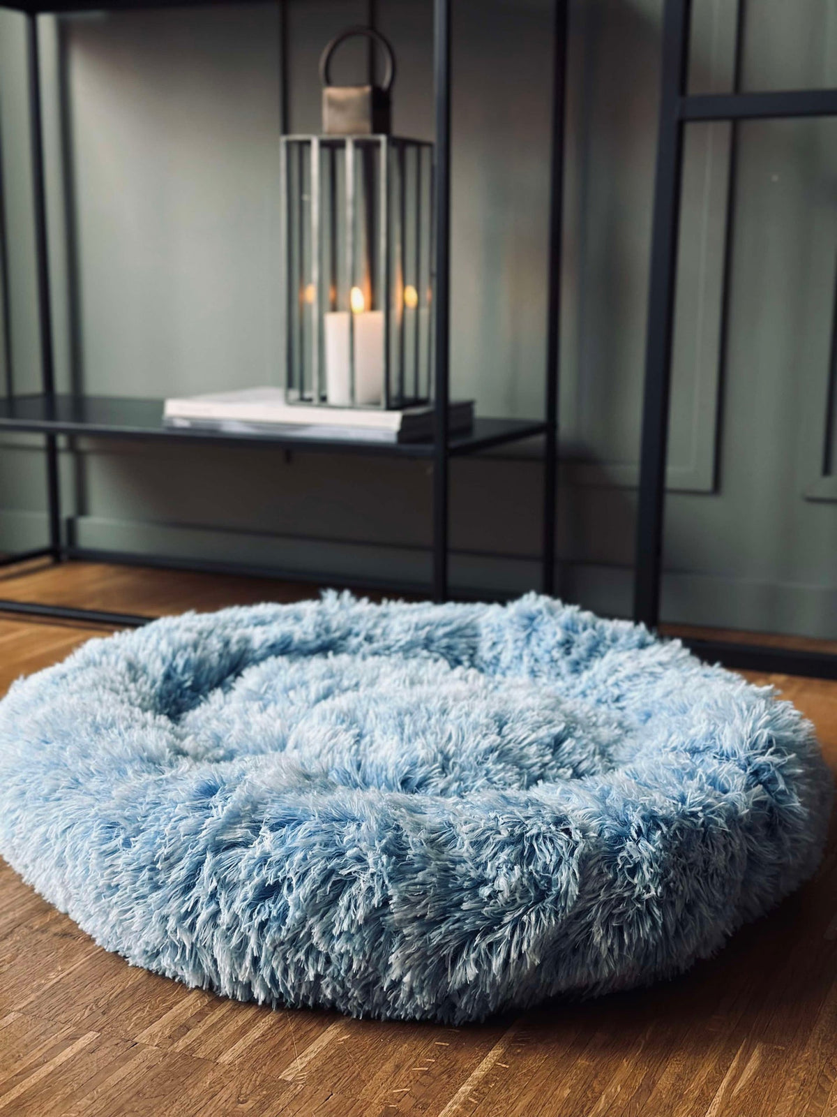 Panier pour chien Fluffy - Dia 60 cm Bleu