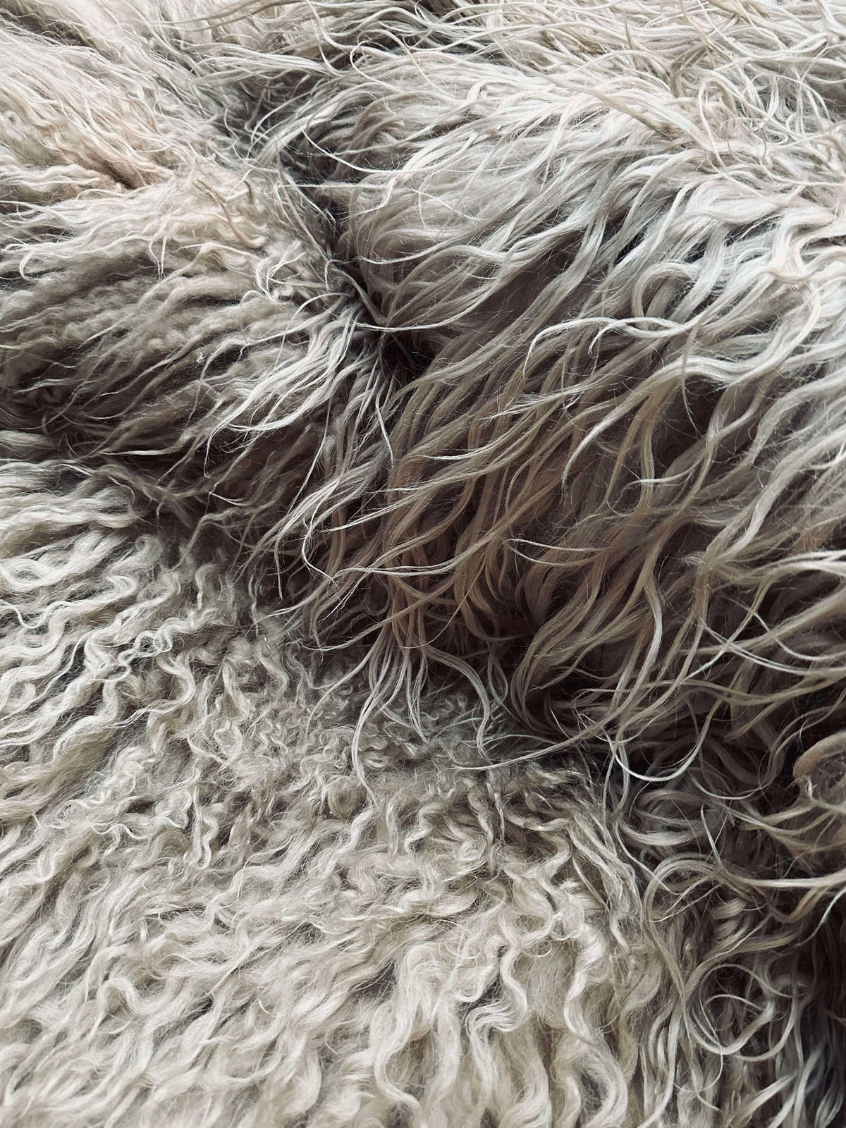 Peau de mouton islandais – Moccachino Extra longue
