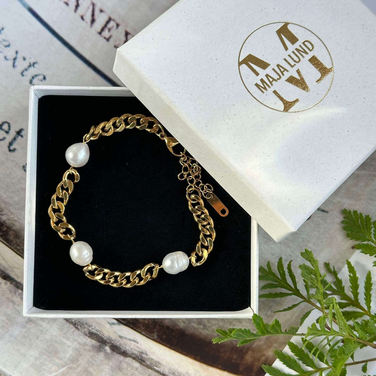 Bracelet Mary plaqué or - Résistant à l’eau
