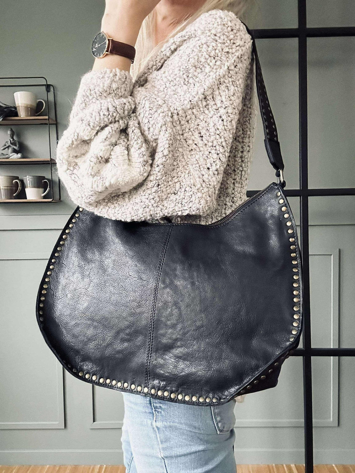 Sac à bandoulière Celia Black