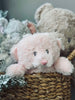 Ours en peluche 22 cm - Rose