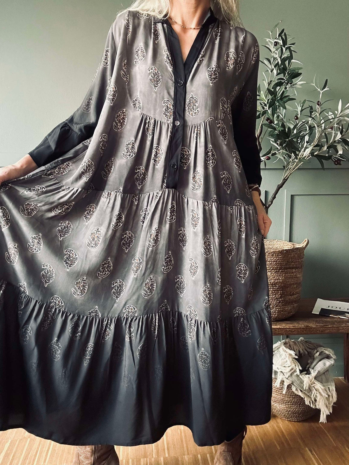 Robe Grey Faded