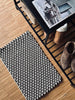 Tapis en coton tressé - Brun