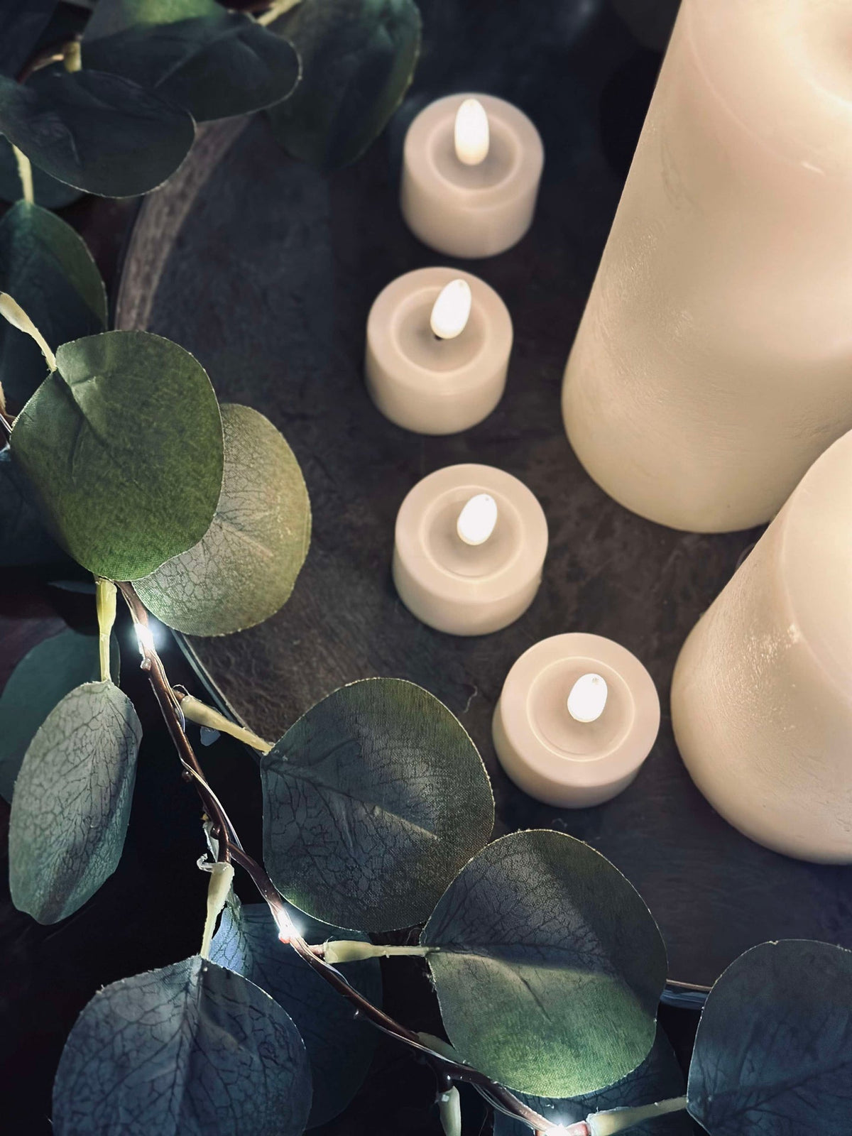 Lot de 9 bougies LED - télécommande incluse