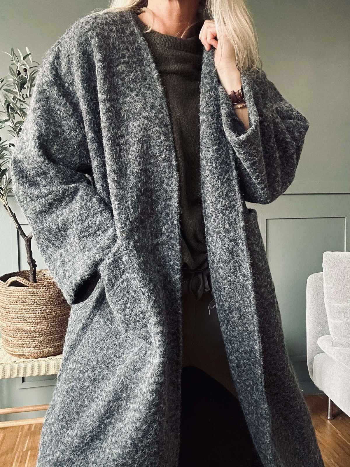 Veste Belina - Gris oversize