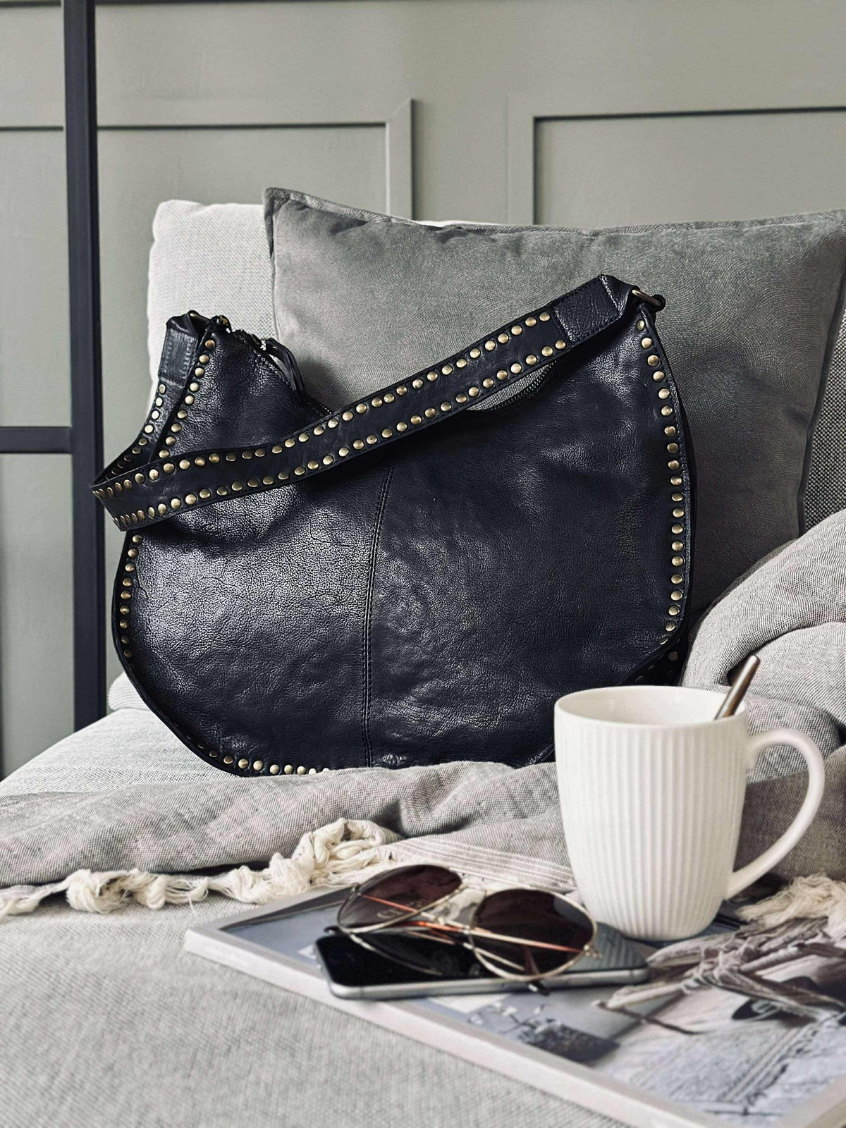 Sac à bandoulière Celia Black