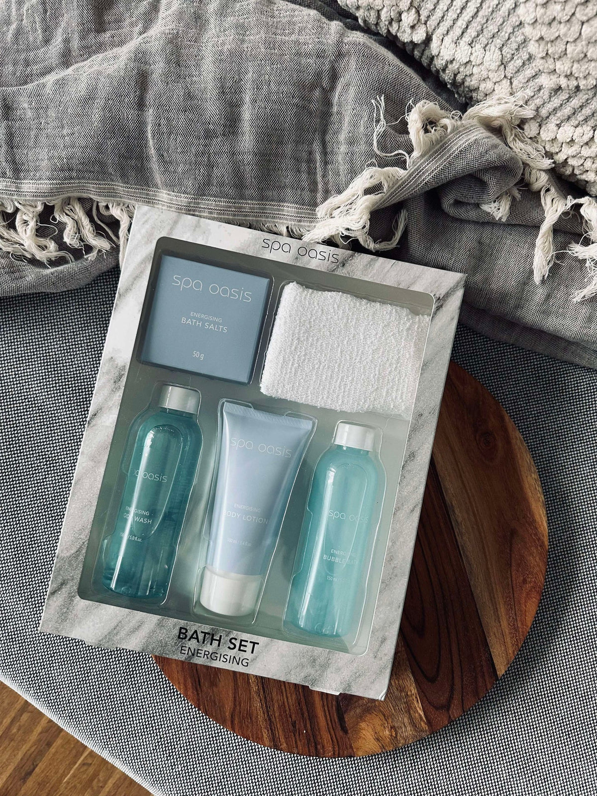 Coffret cadeau Blue Energising - Lot de 5 pièces