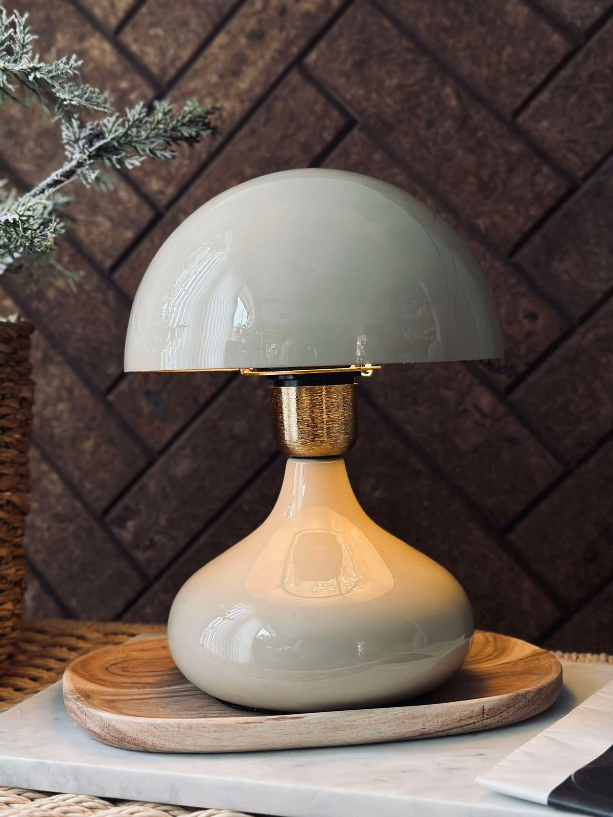 Lampe de table NOYA - Beige