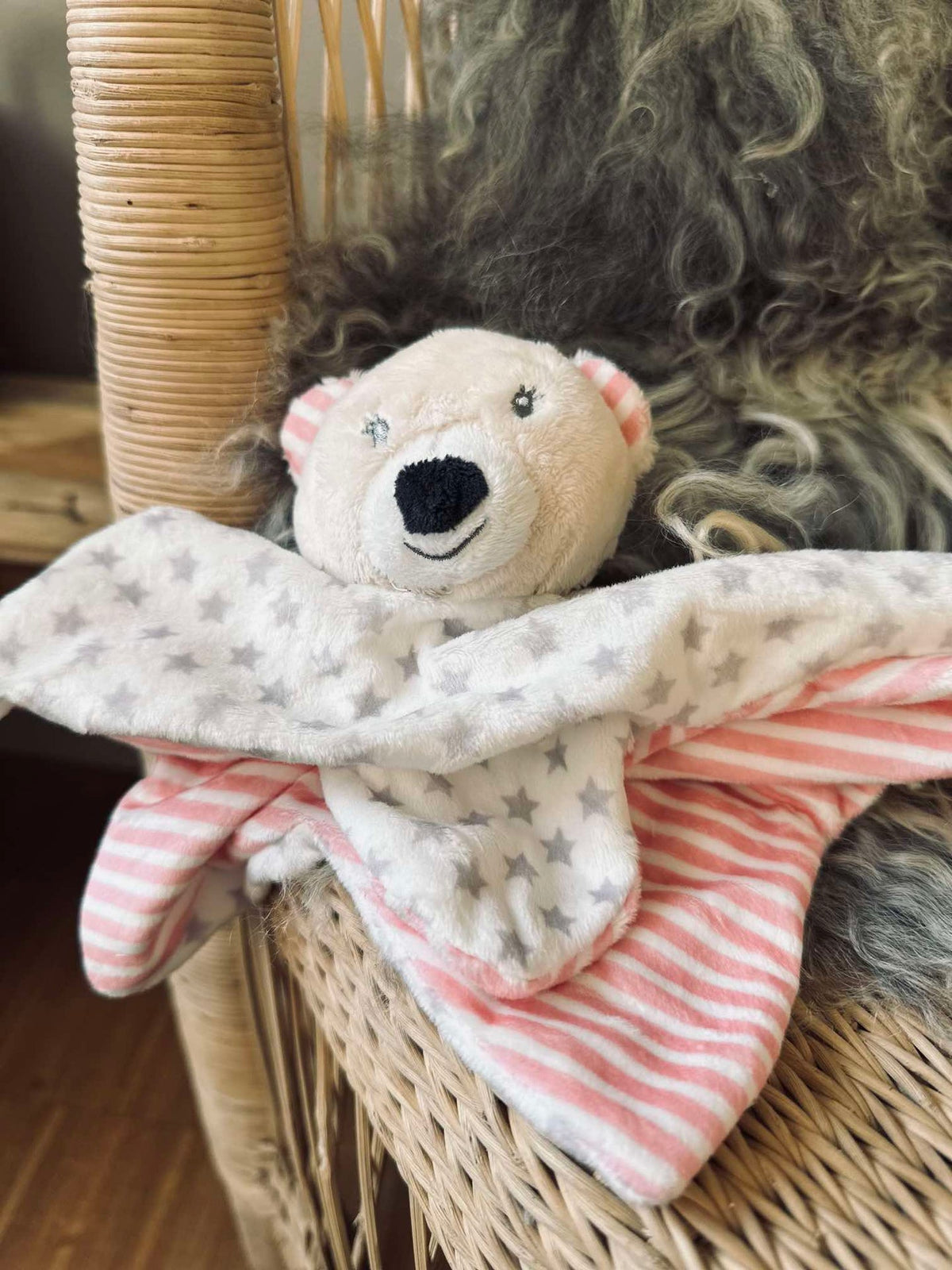 Doudou pour bébé - Rose clair