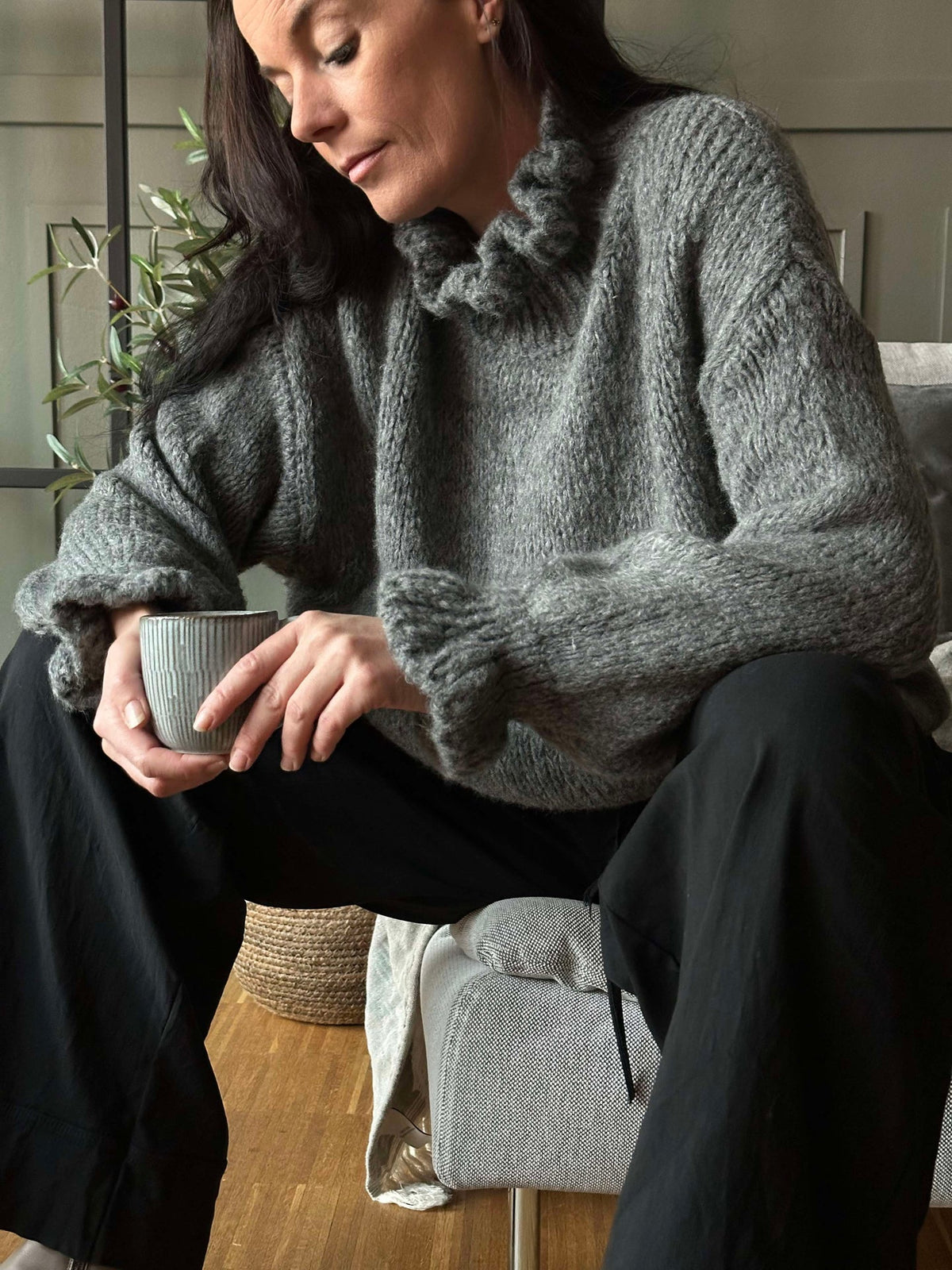 Pull Nina - Gris foncé