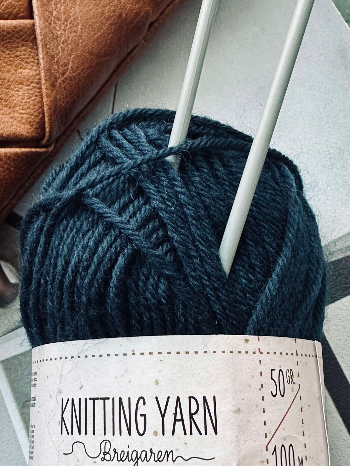 Fil polyester 50 grammes - Navy