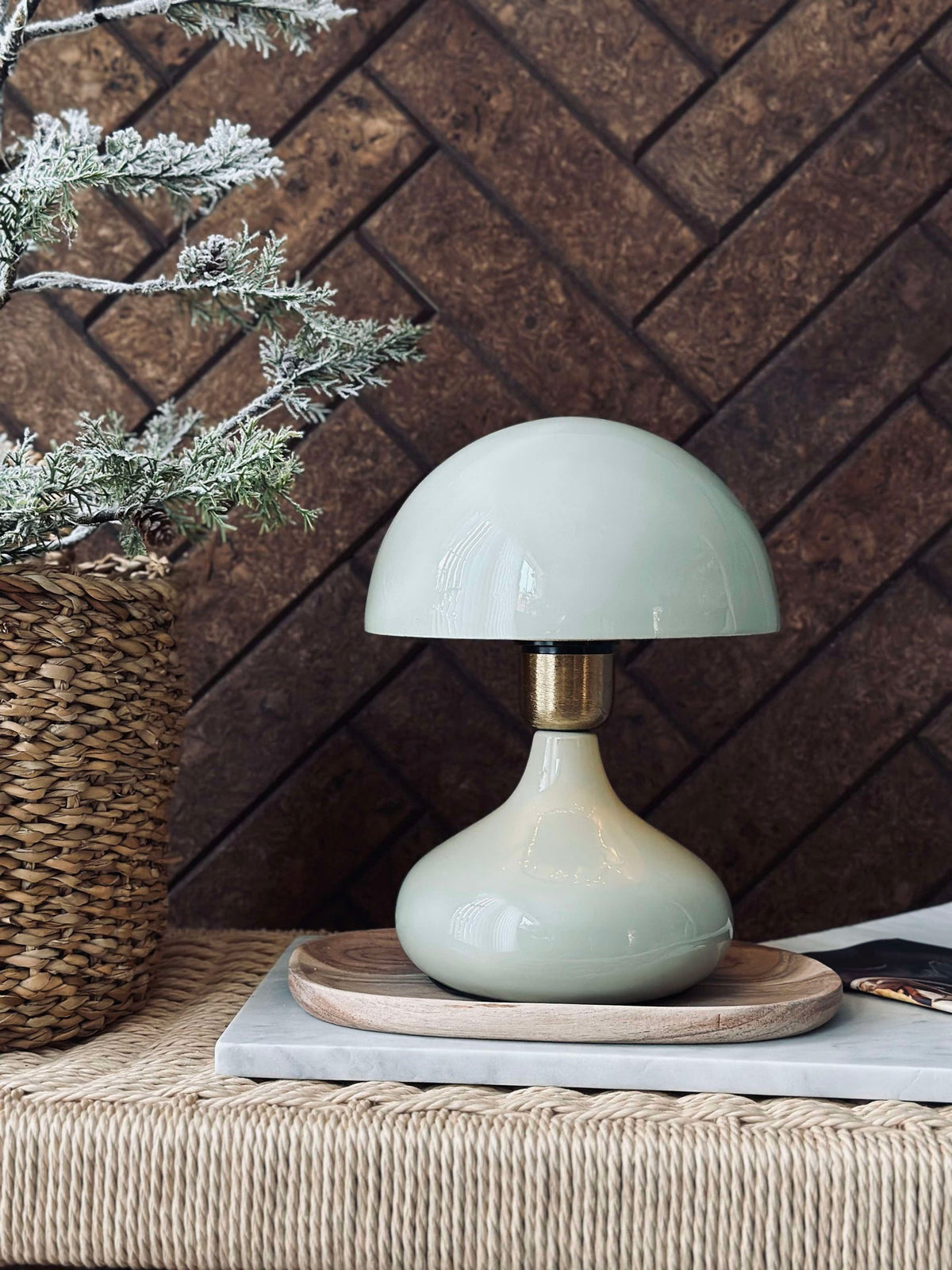 Lampe de table NOYA - Menthe