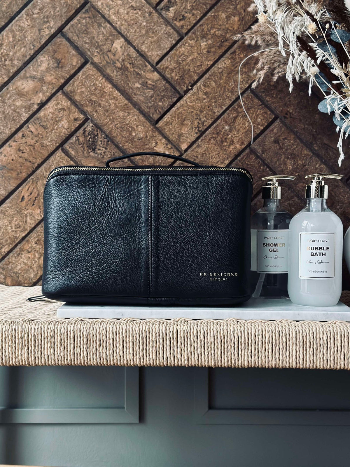 Trousse de toilette Halima Black - Large