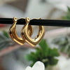 Boucles d’oreilles Margit plaquées or