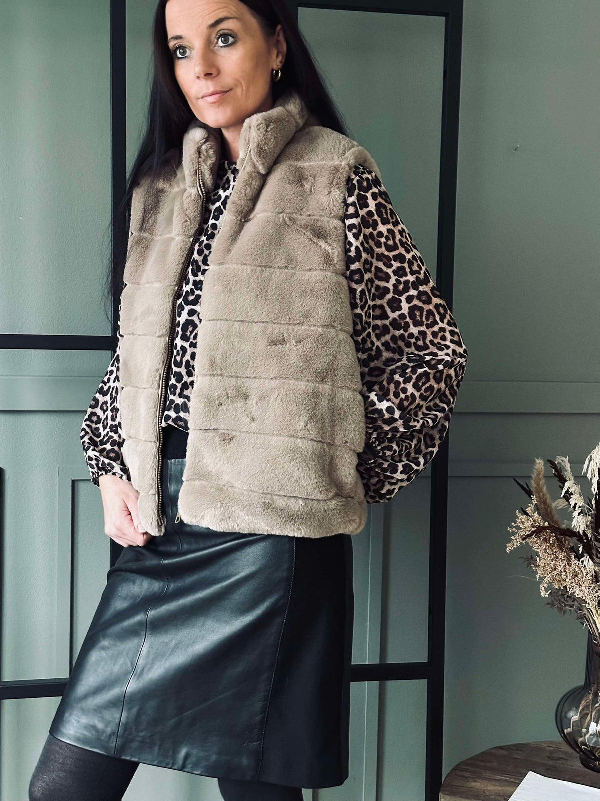 Gilet Mindy Lys beige