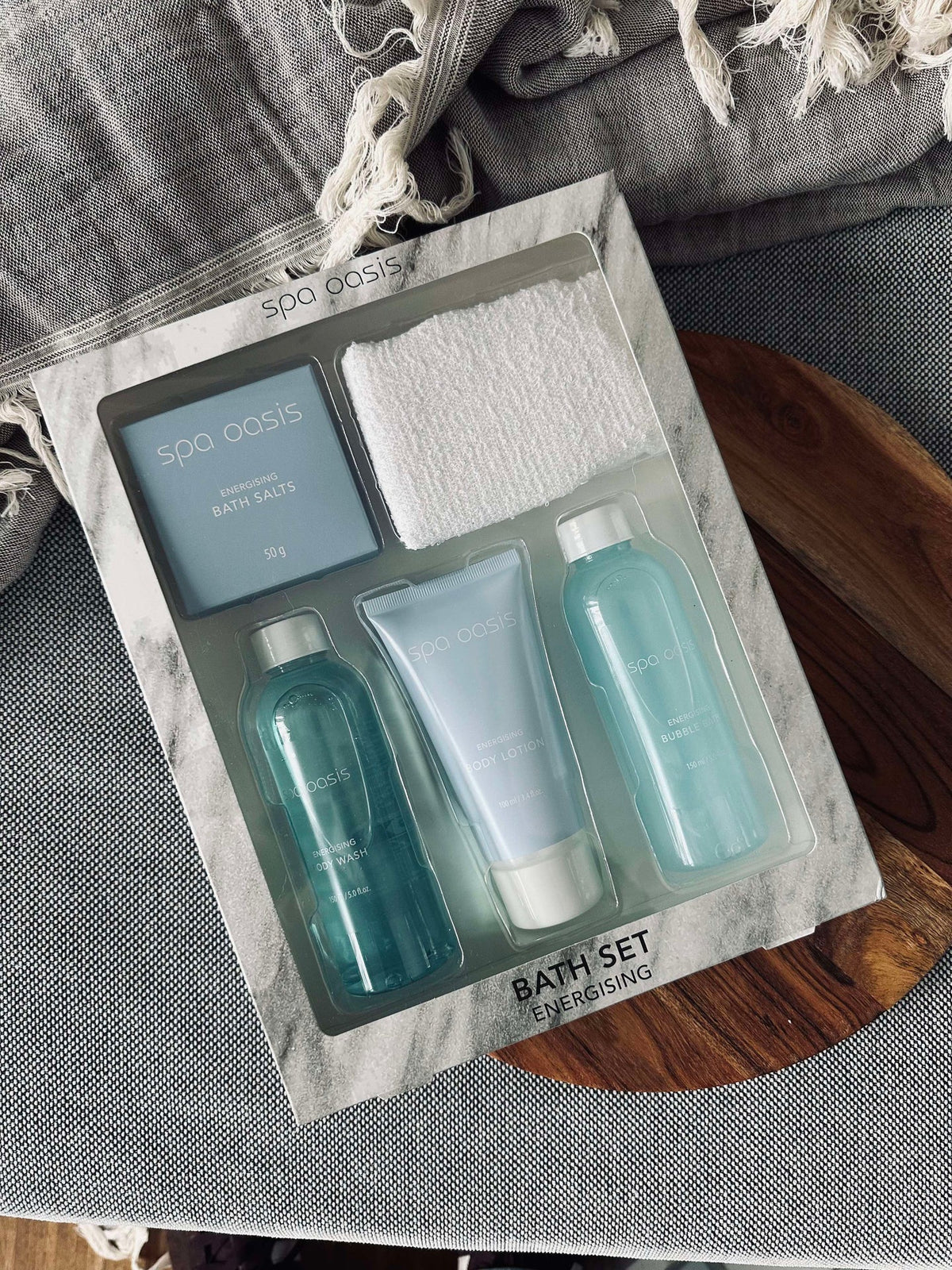 Coffret cadeau Blue Energising - Lot de 5 pièces