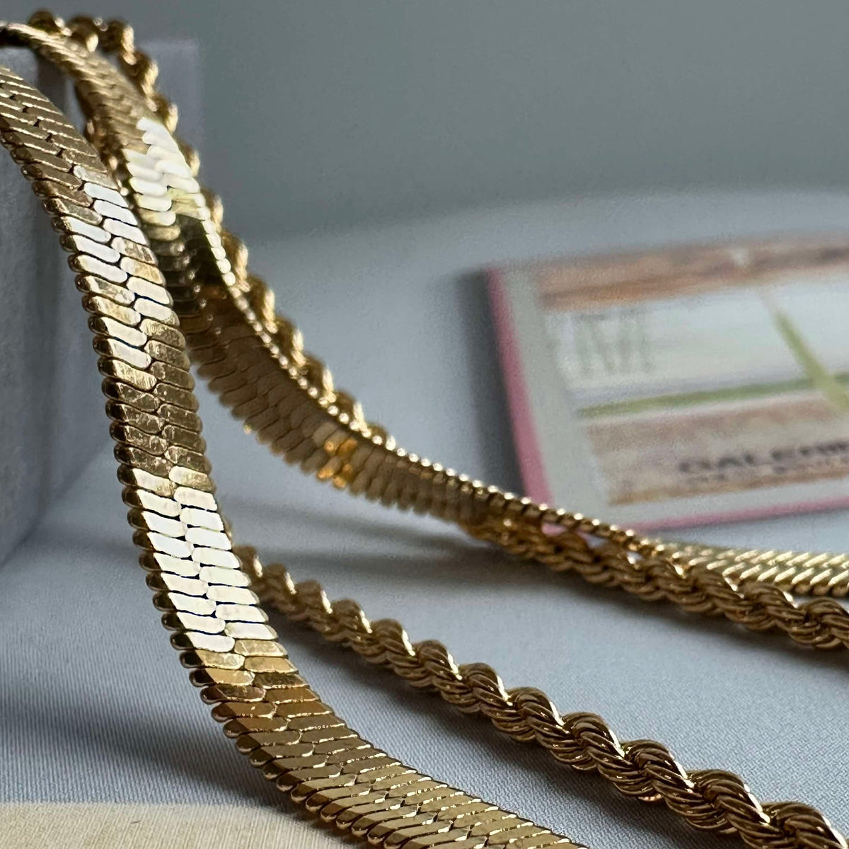 Collier Lykke plaqué or 18K