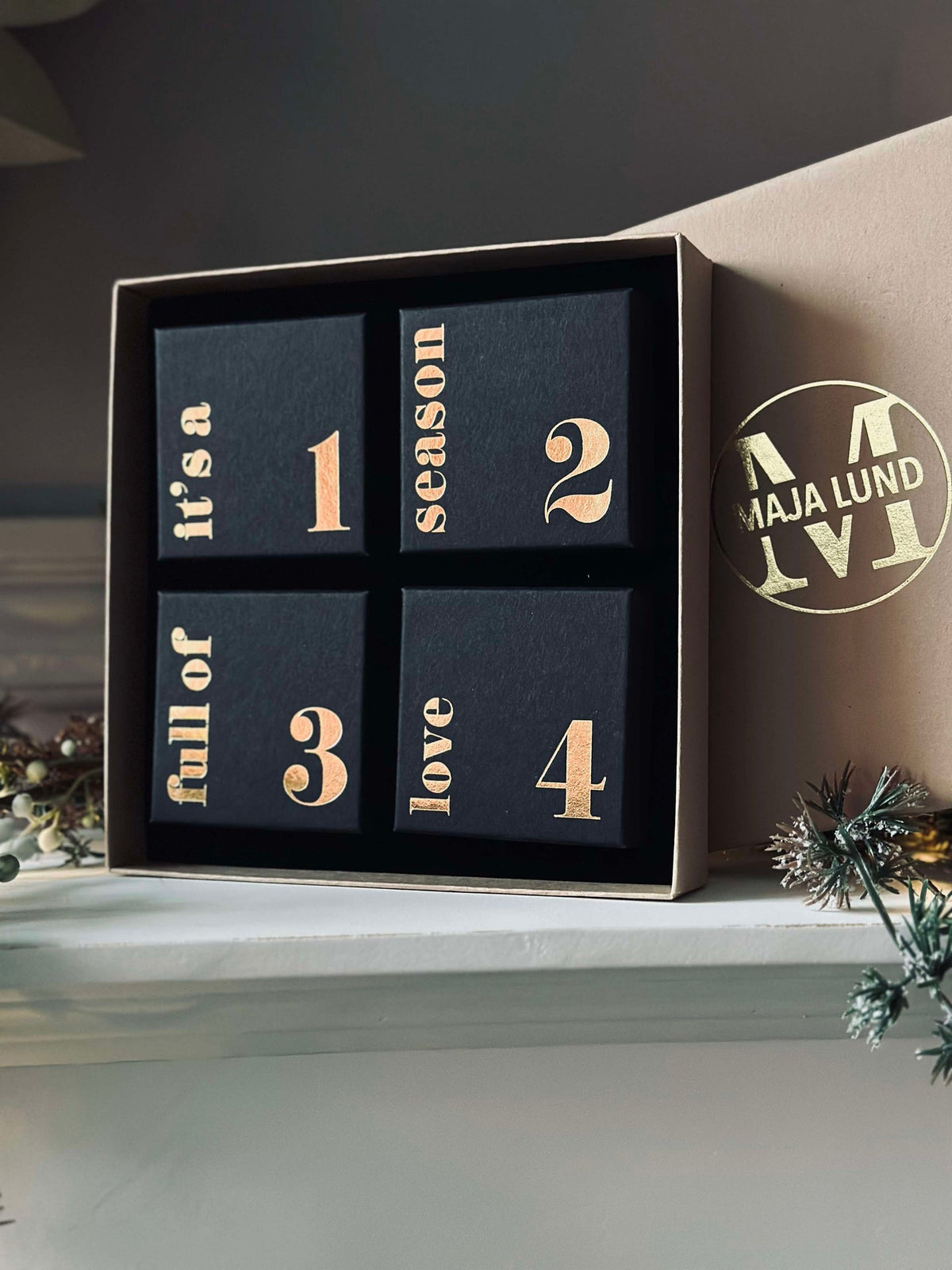 Calendrier de l’Avent Bijoux - Plaqué Or
