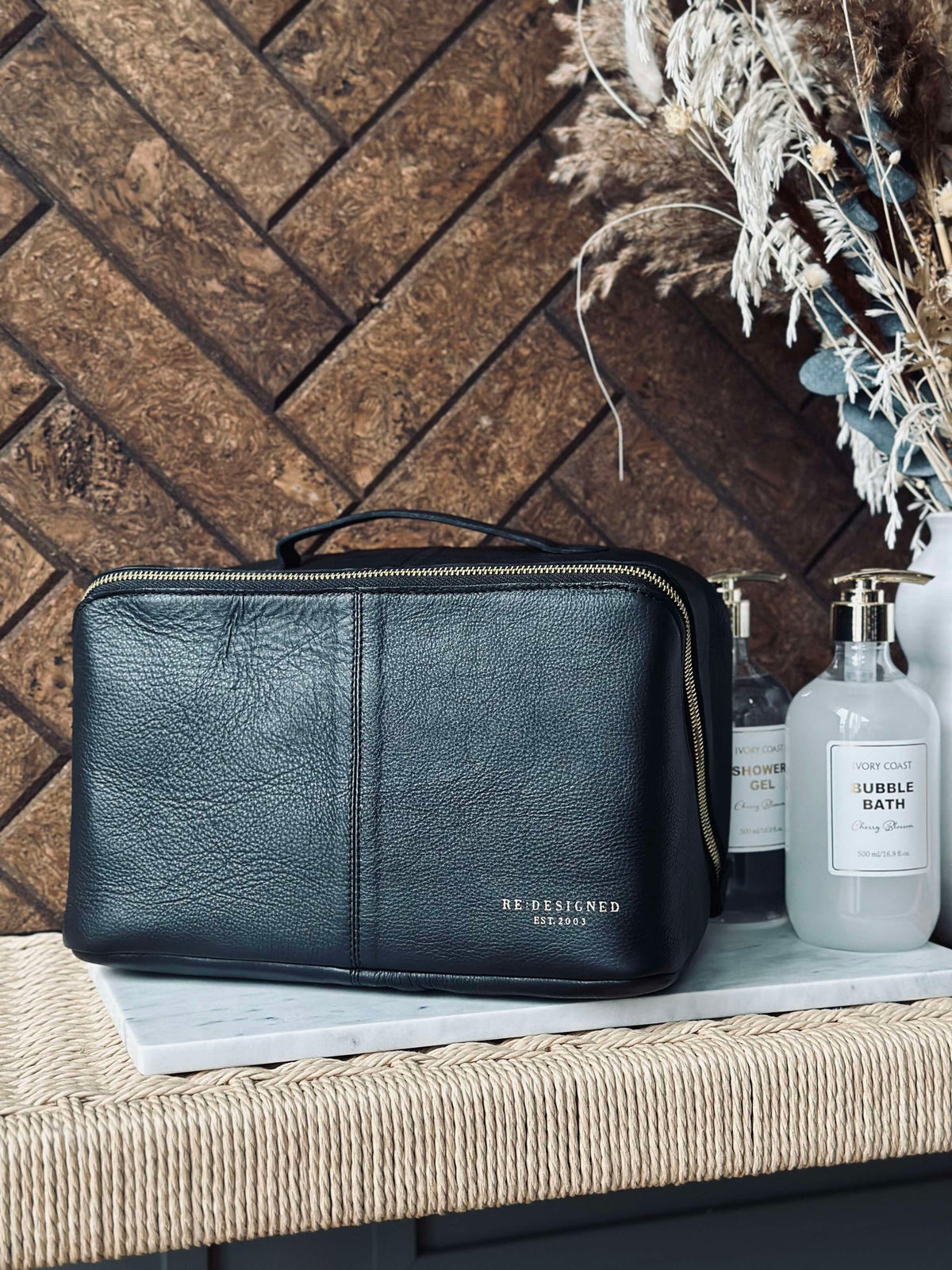 Trousse de toilette Halima Black - Large