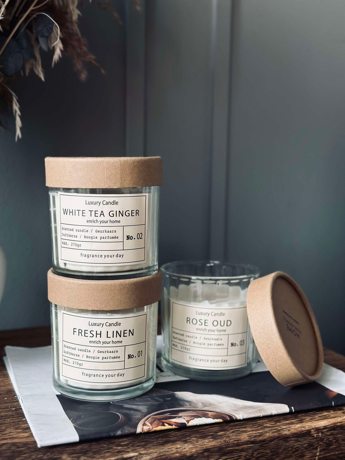 Bougie parfumée - 1 pc
