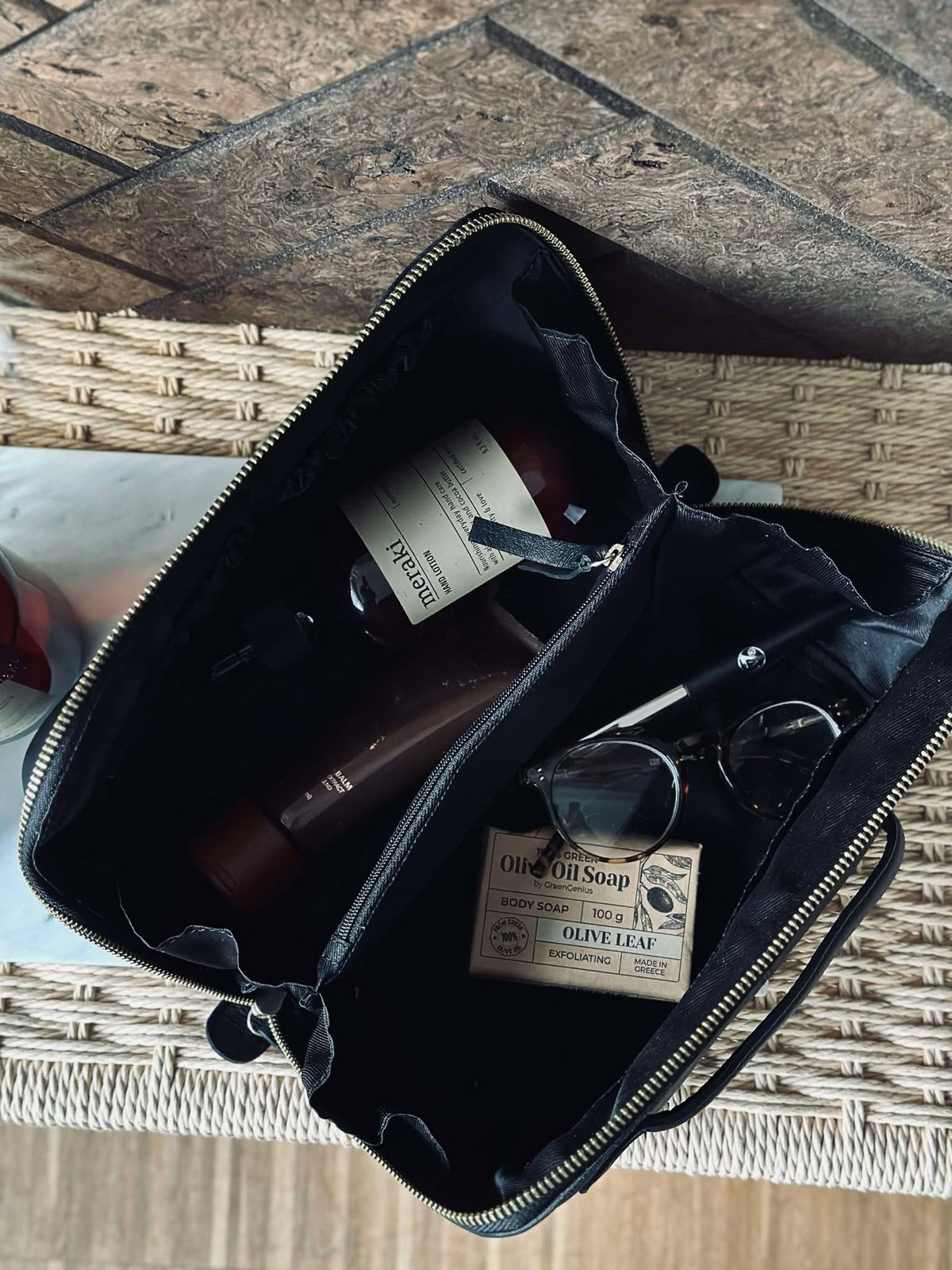 Trousse de toilette Halima Black - Small