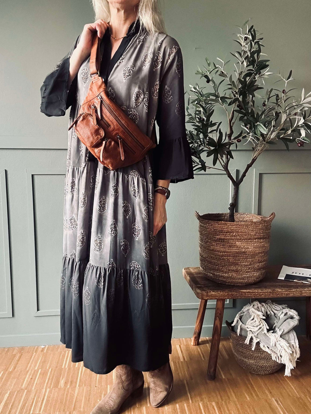 Robe Grey Faded