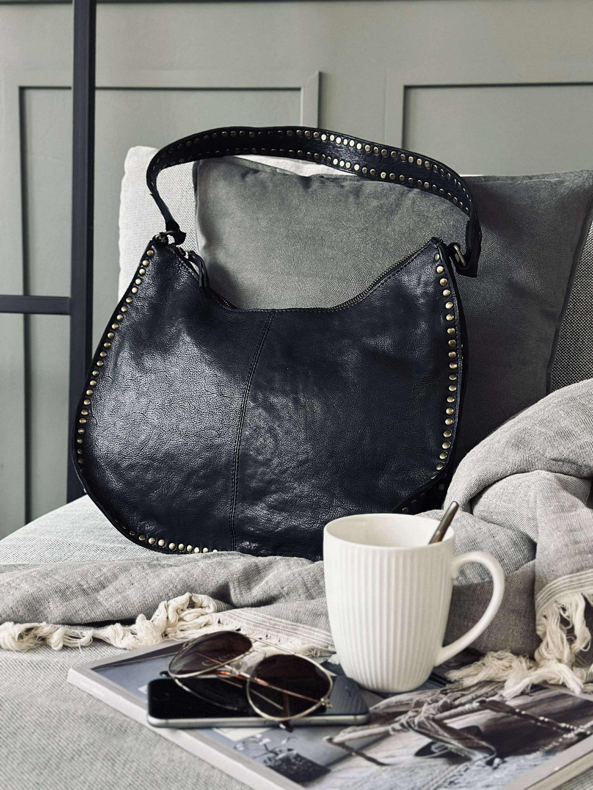 Sac à bandoulière Celia Black