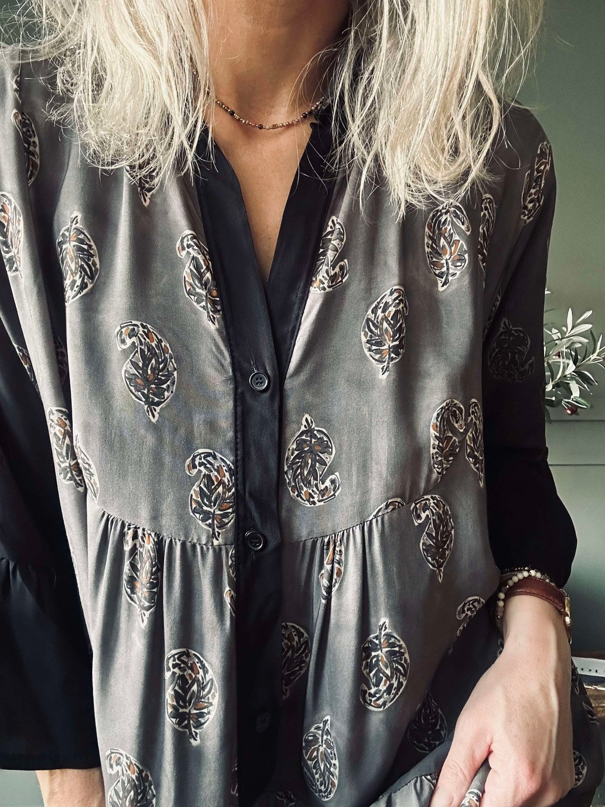 Robe Grey Faded