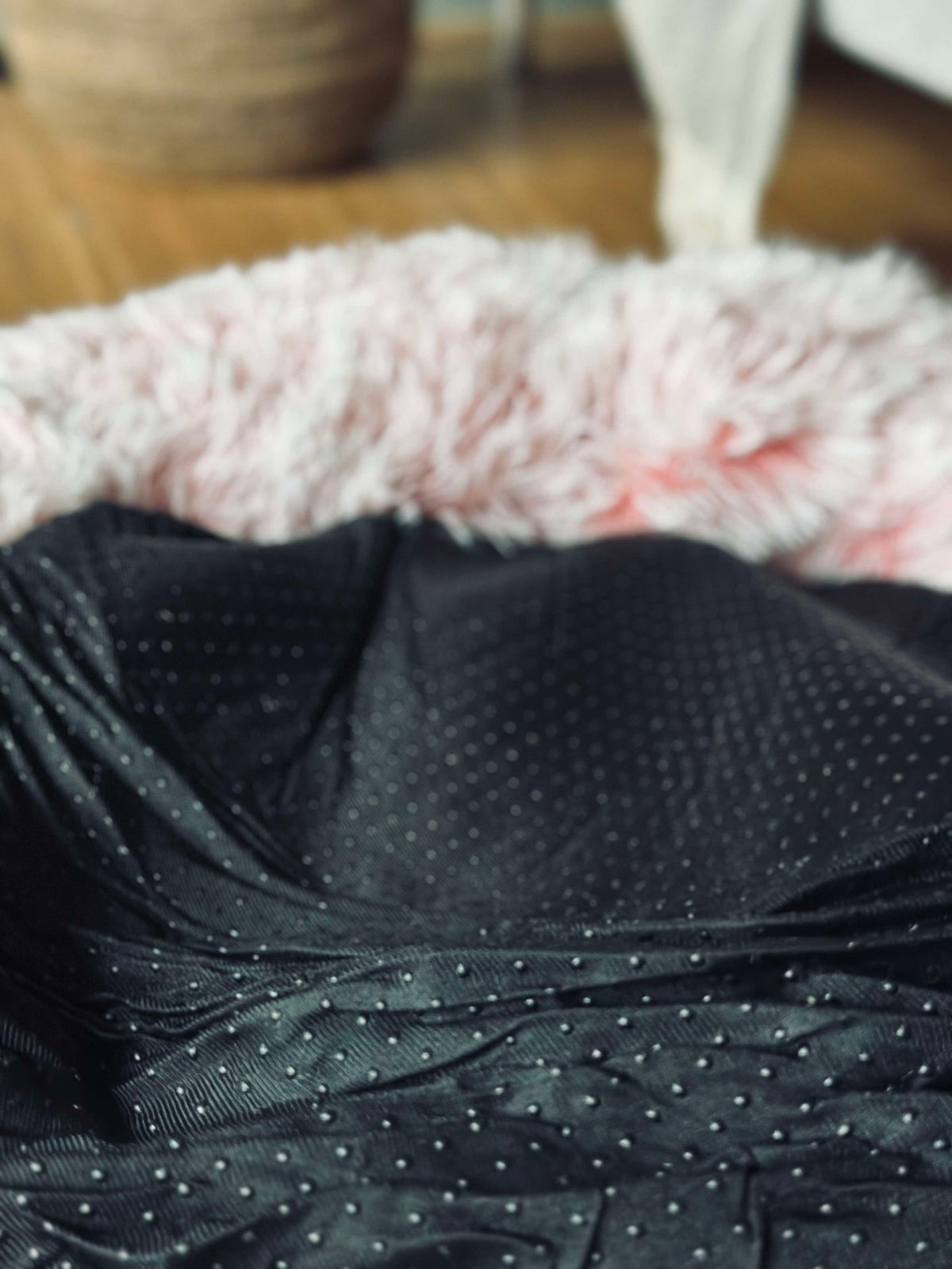 Panier pour chien Fluffy - Dia 60 cm Rose