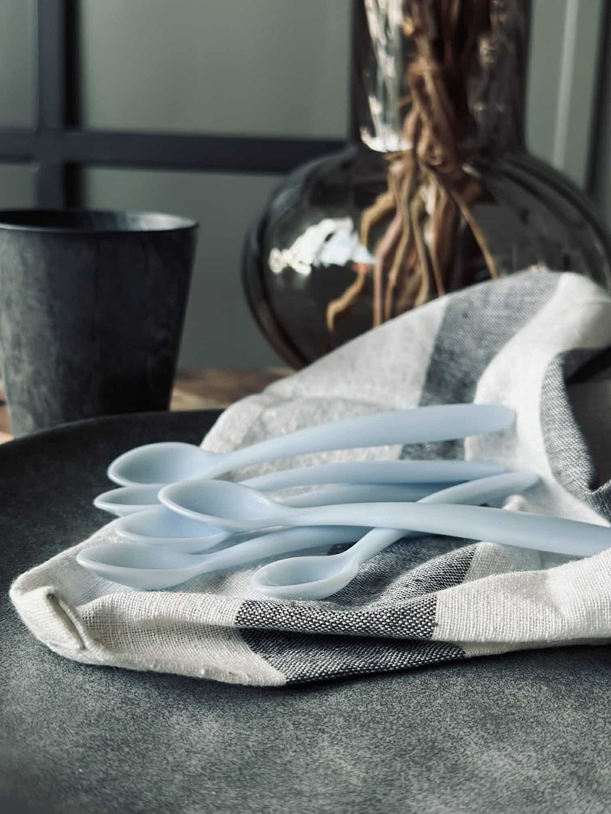 Cuillères pour bébé - Blue - 6 pcs
