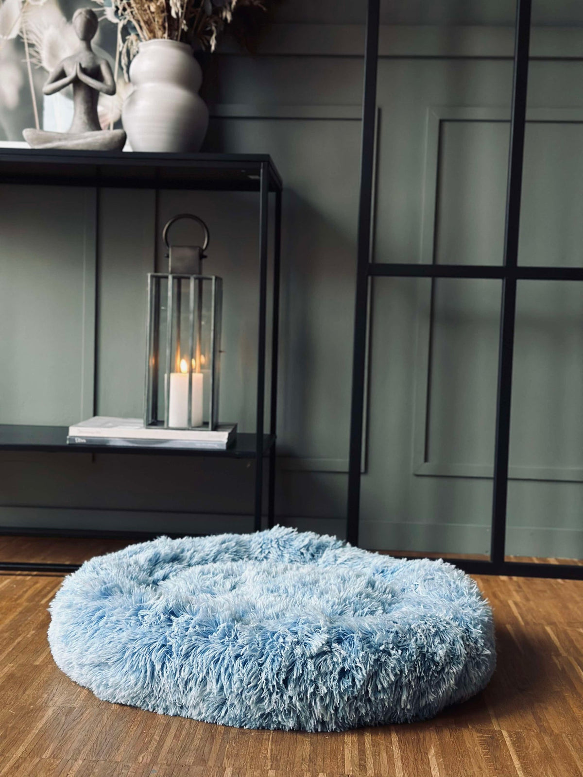 Panier pour chien Fluffy - Dia 60 cm Bleu