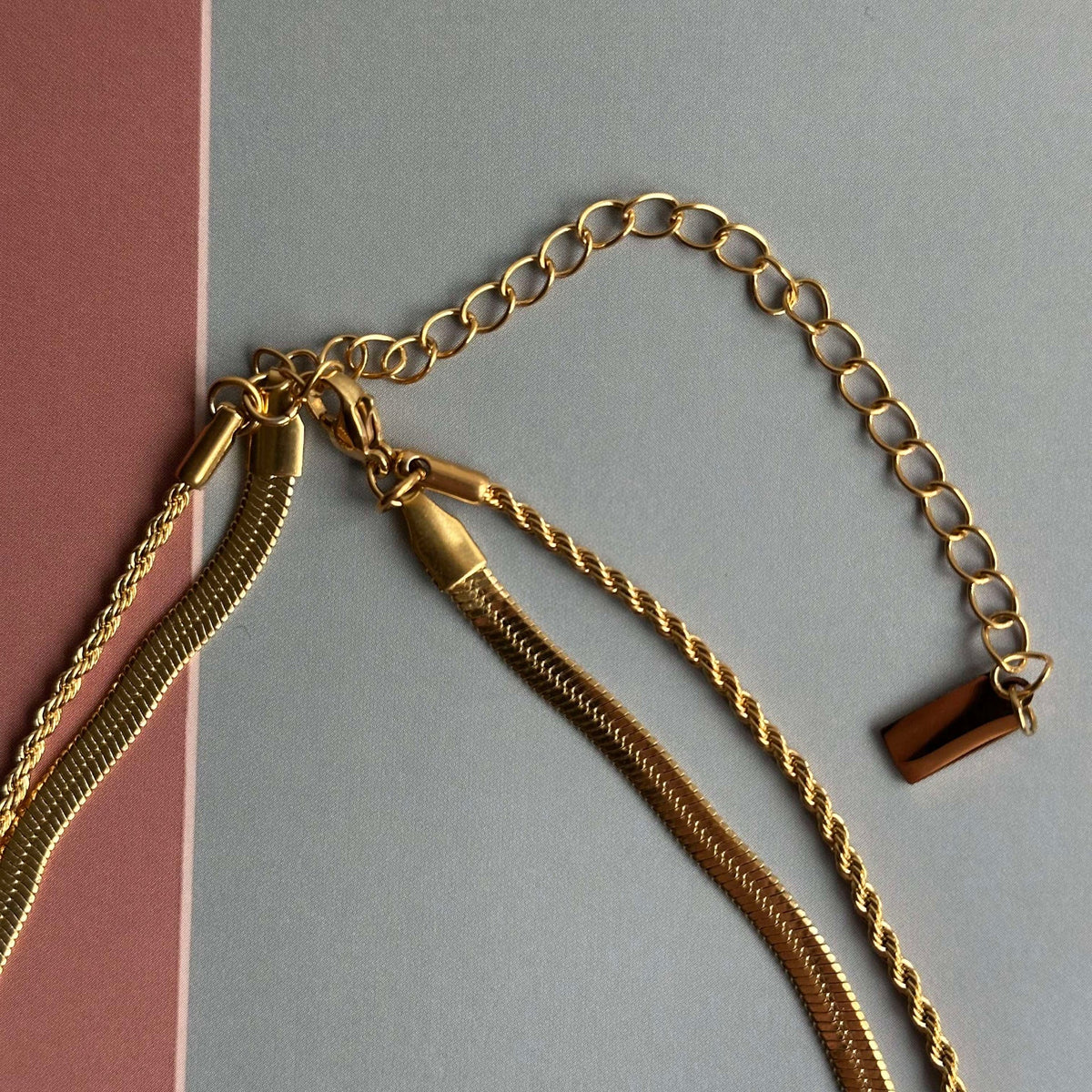 Collier Lykke plaqué or 18K