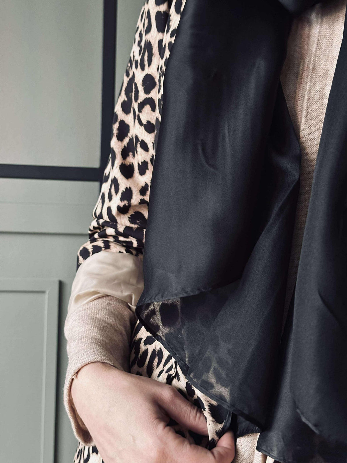 Foulard Silky Black