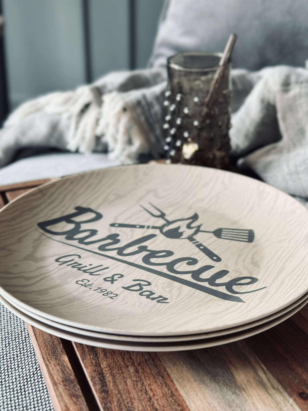 Assiette en Mélamine - Mix