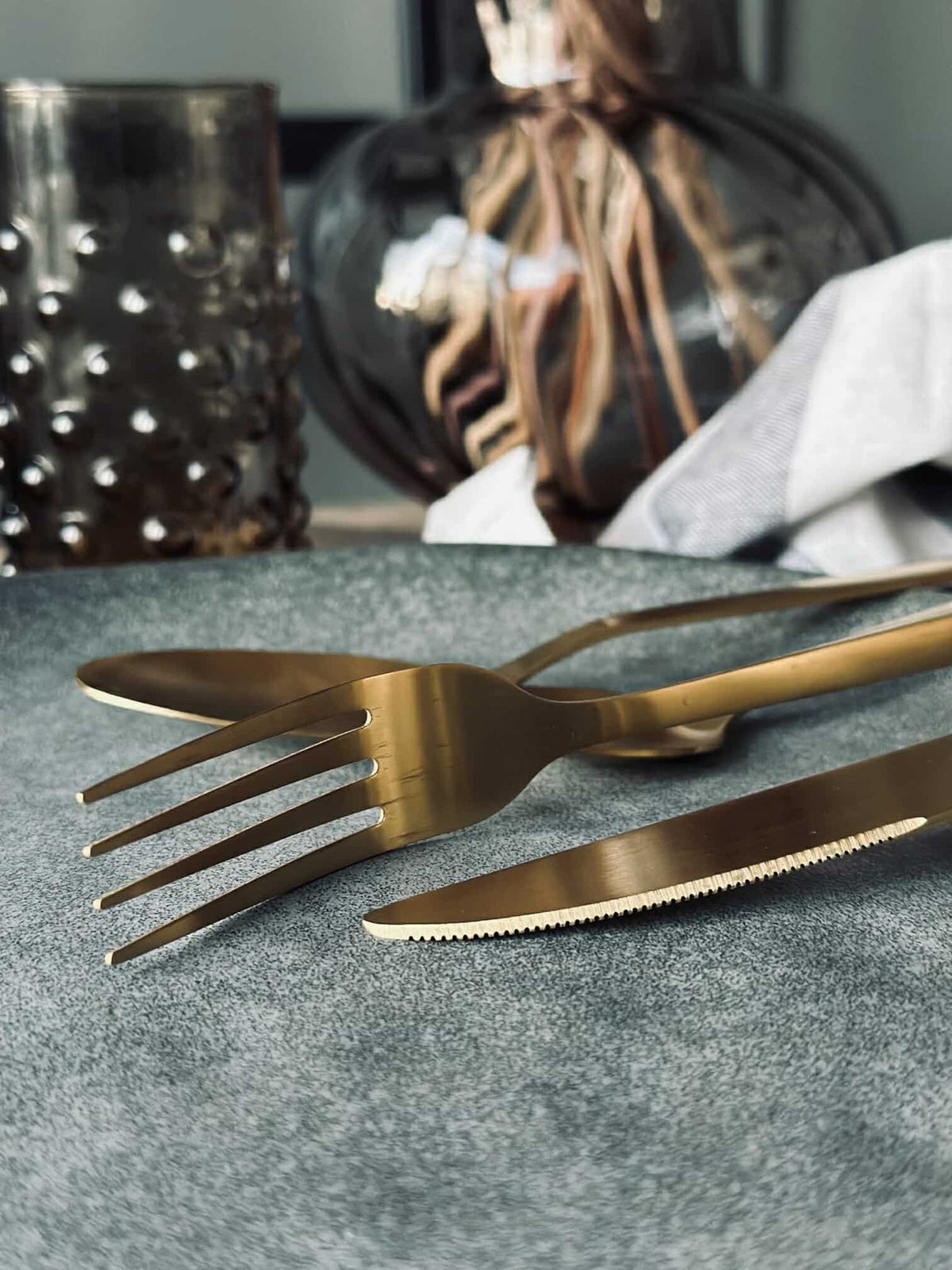Couverts pour 4 personnes - Classic Gold